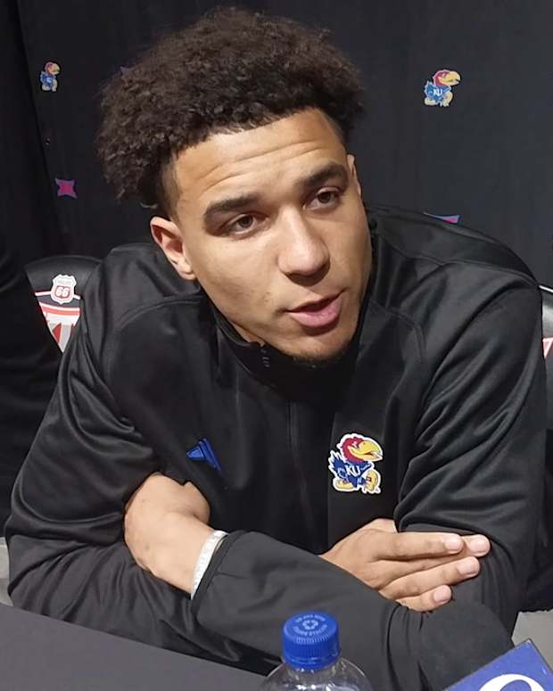 Kevin McCullar at Big 12 Media Days